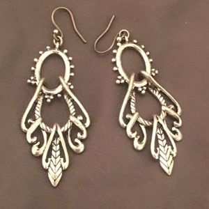 Sterling silver lucky brand earrings